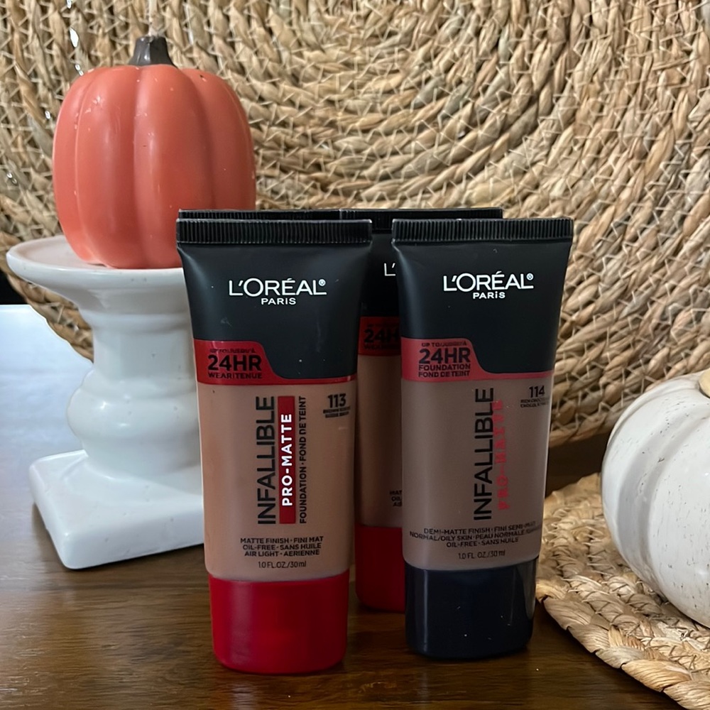 L’Oréal INFALLIBLE pro-matte Foundation (113)BROWN SUEDE